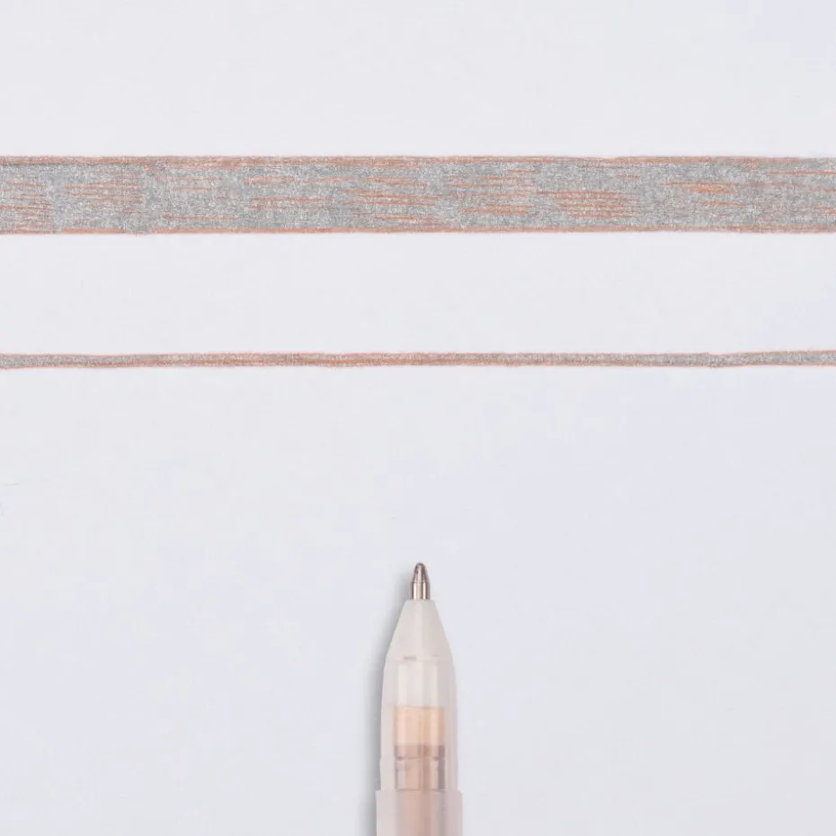 Sakura Gelly Roll Silver Shadow – 605 Orange