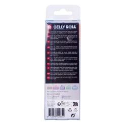 Sakura Gelly Roll Silver Shadow Sett – 5stk
