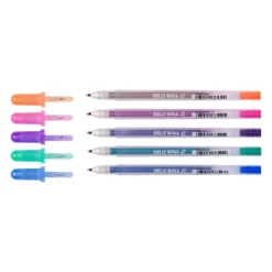 Sakura Gelly Roll Silver Shadow Sett – 5stk