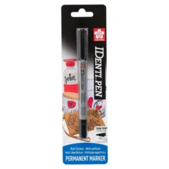 Sakura Identi-Pen – #49 Sort Twin Point 0,4-1,0mm – Blister