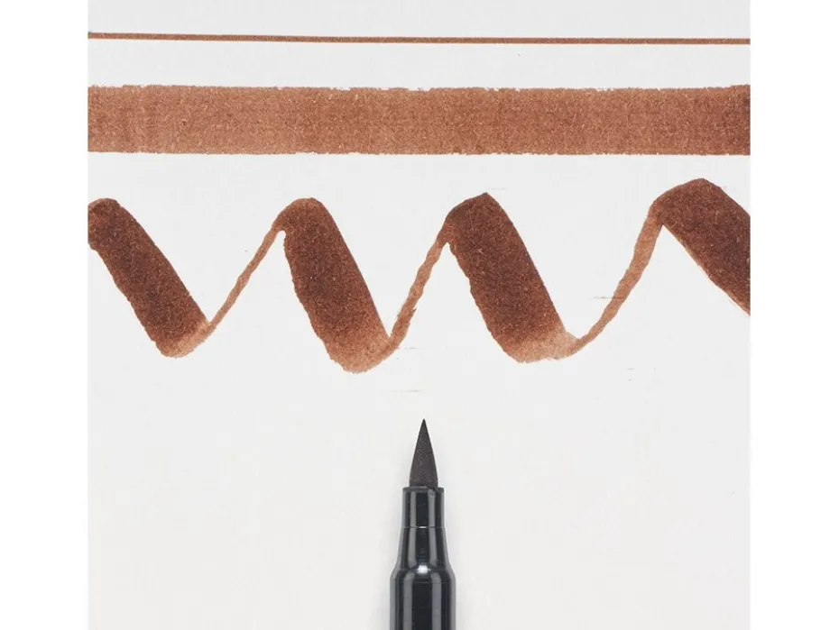 Sakura KOI Coloring Brush Pen – 12 Brown