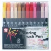 Sakura KOI Coloring Brush Pen Sett – 24stk