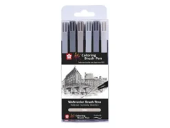 Sakura KOI Coloring Brush Pen Sett 6stk – Urban