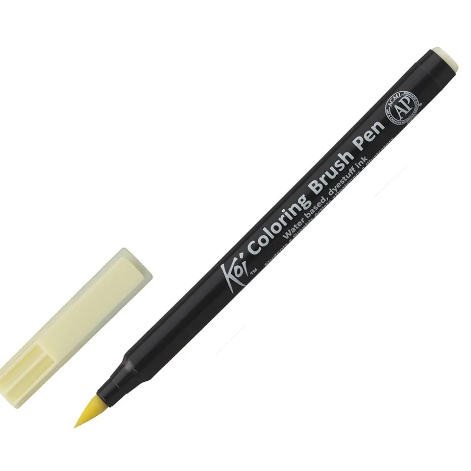 Sakura KOI Coloring Brush Pen – 202 Lemon Yellow