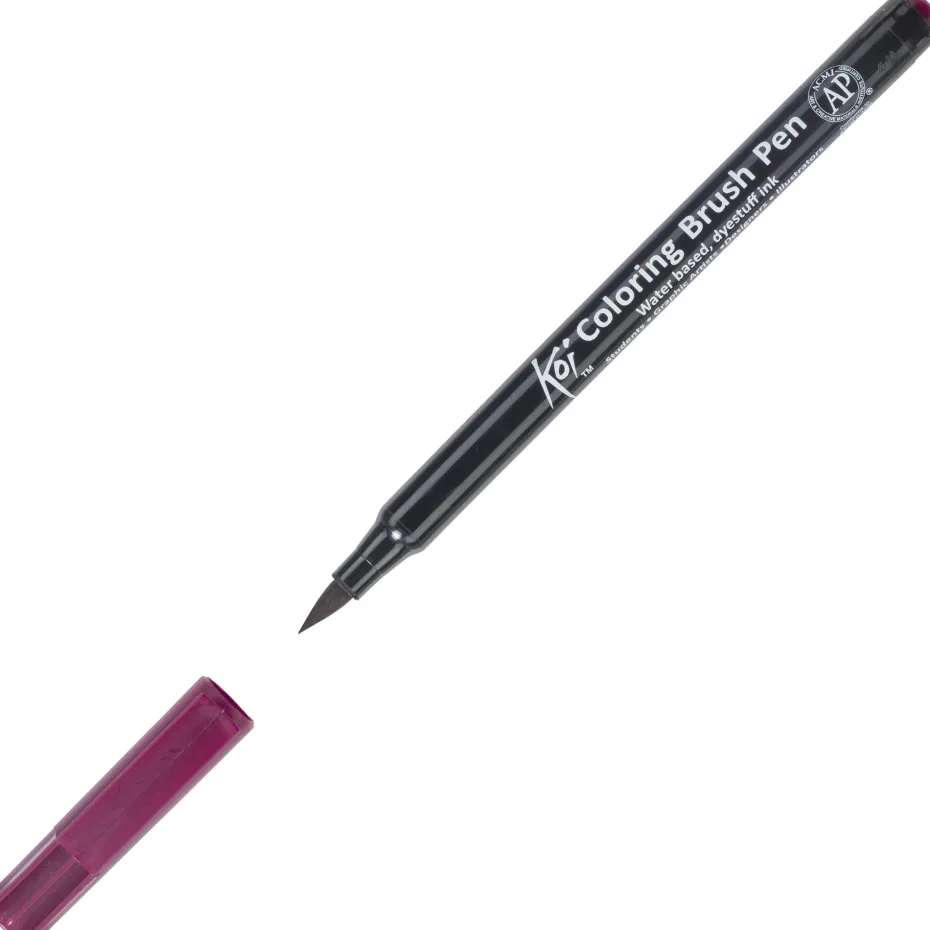 Sakura KOI Coloring Brush Pen – 22 Burgundy