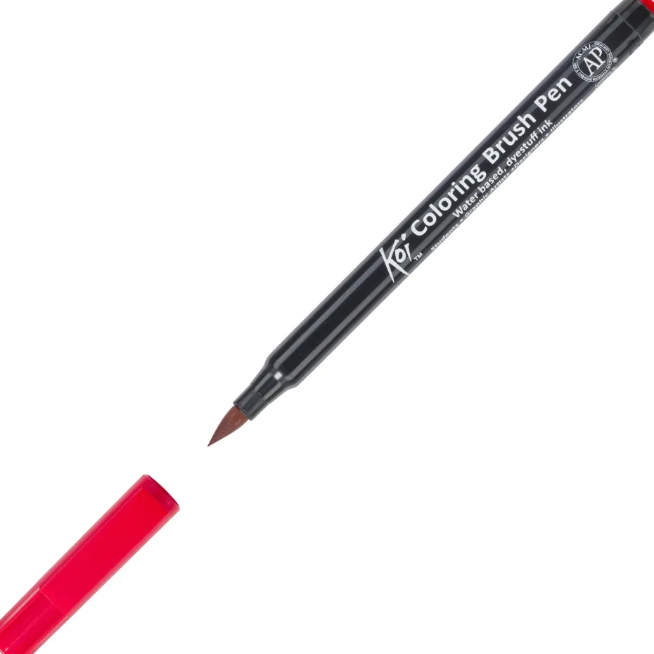 Sakura KOI Coloring Brush Pen – 19 Red