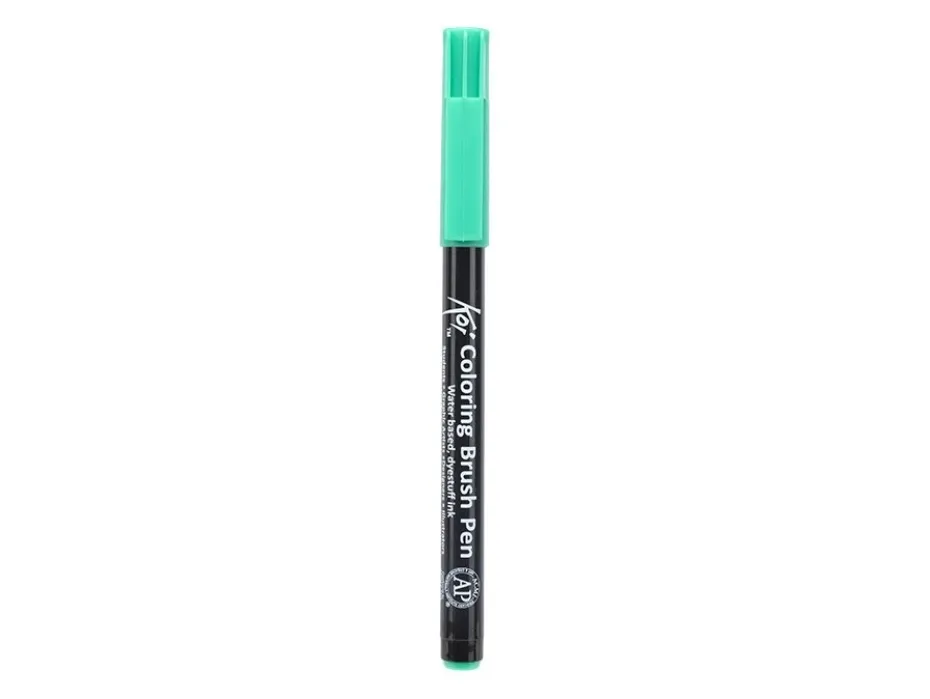 Sakura KOI Coloring Brush Pen – 28 Blue Green Light