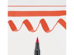 Sakura KOI Coloring Brush Pen – 18 Vermillion