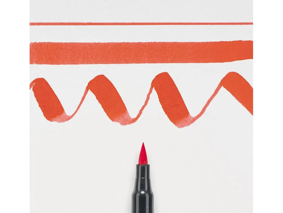 Sakura KOI Coloring Brush Pen – 18 Vermillion