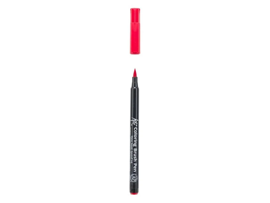 Sakura KOI Coloring Brush Pen – 18 Vermillion