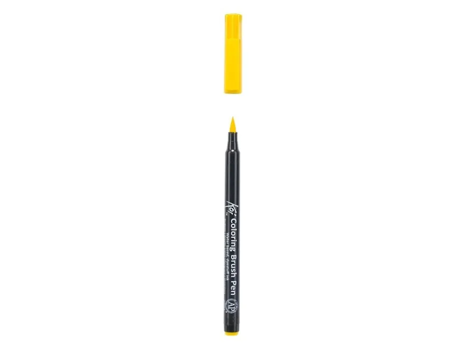 Sakura KOI Coloring Brush Pen – 3 Yellow