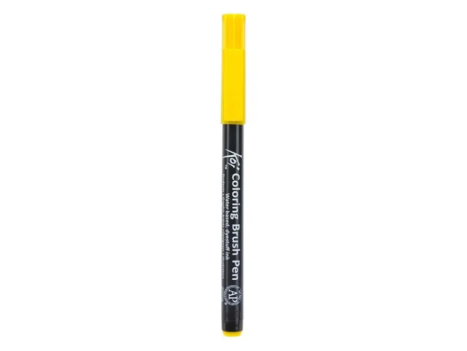 Sakura KOI Coloring Brush Pen – 3 Yellow