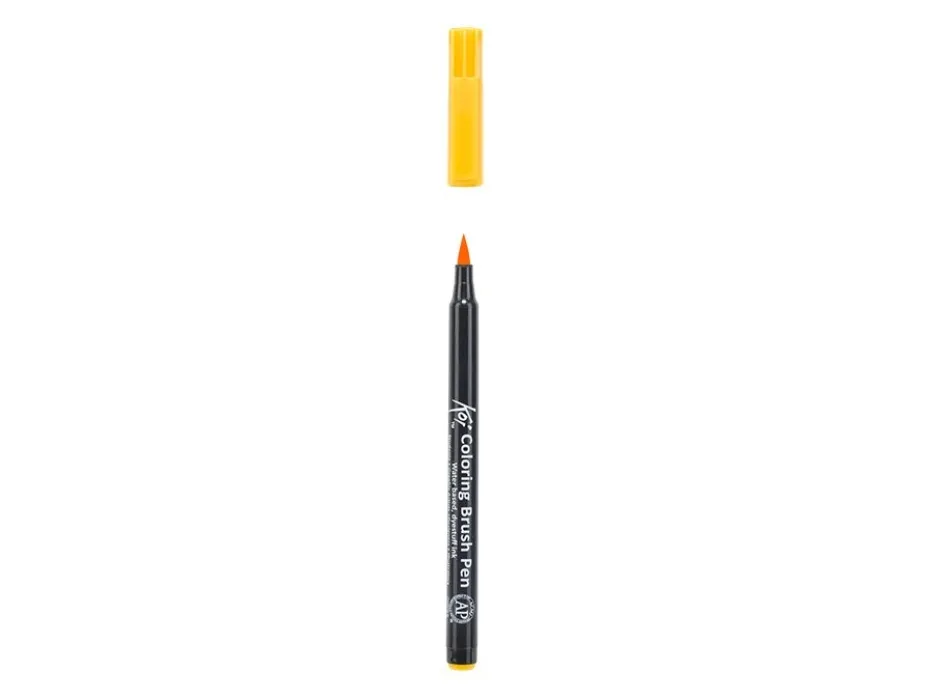 Sakura KOI Coloring Brush Pen – 4 Deep Yellow
