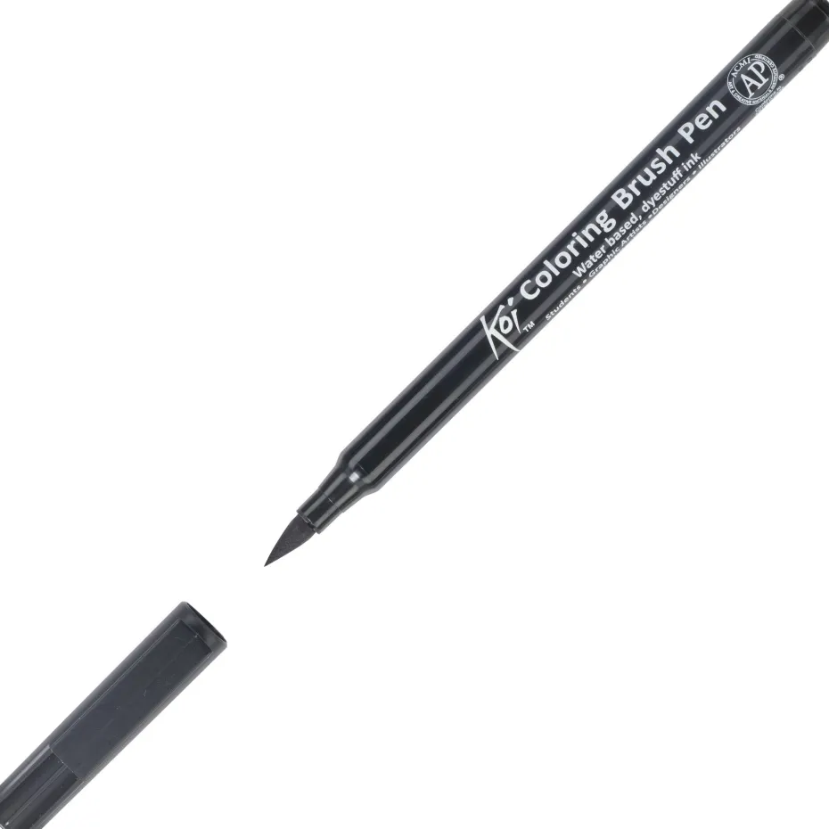 Sakura KOI Coloring Brush Pen – 49 Black