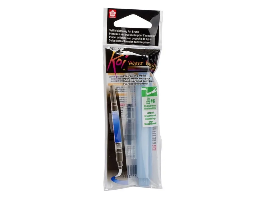 Sakura KOI Water Brush Long Flat Medium – Vannpensel