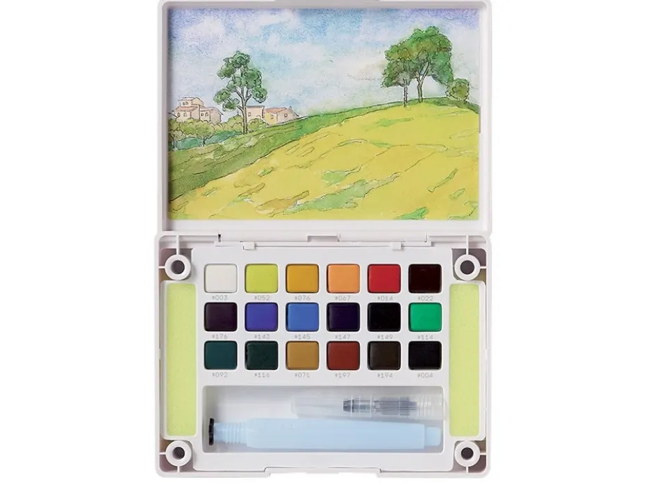 Sakura KOI Water Colors Sketch Box – 18 farger