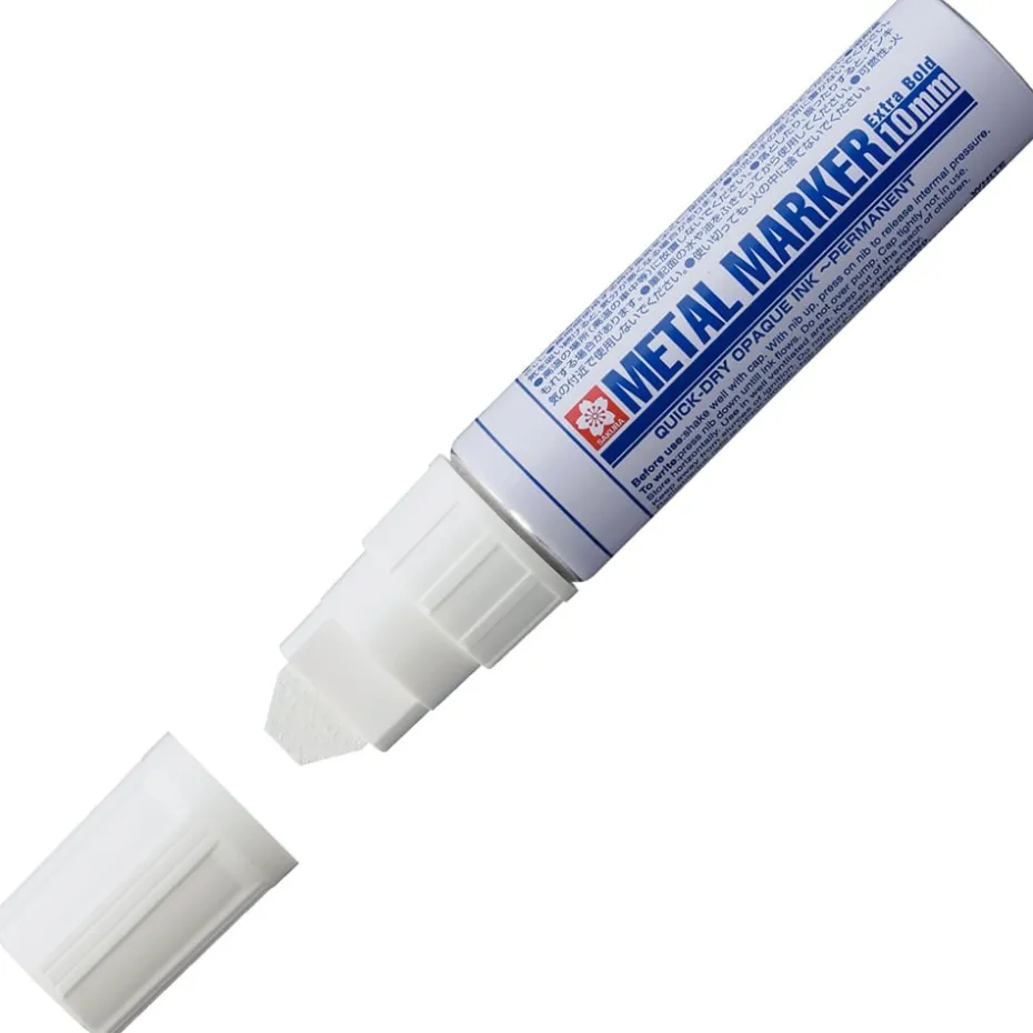 Sakura Metal Marker 10mm – #50 Hvit