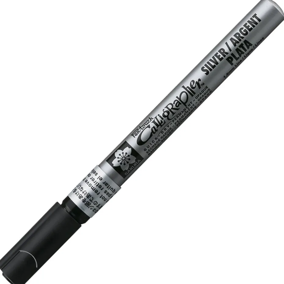 Sakura Pen-Touch Calligrapher – Fine – 53 Sølv