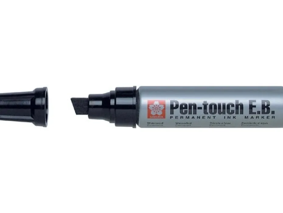 Sakura Pen-Touch Extra Broad Permanent Marker – 49 Sort