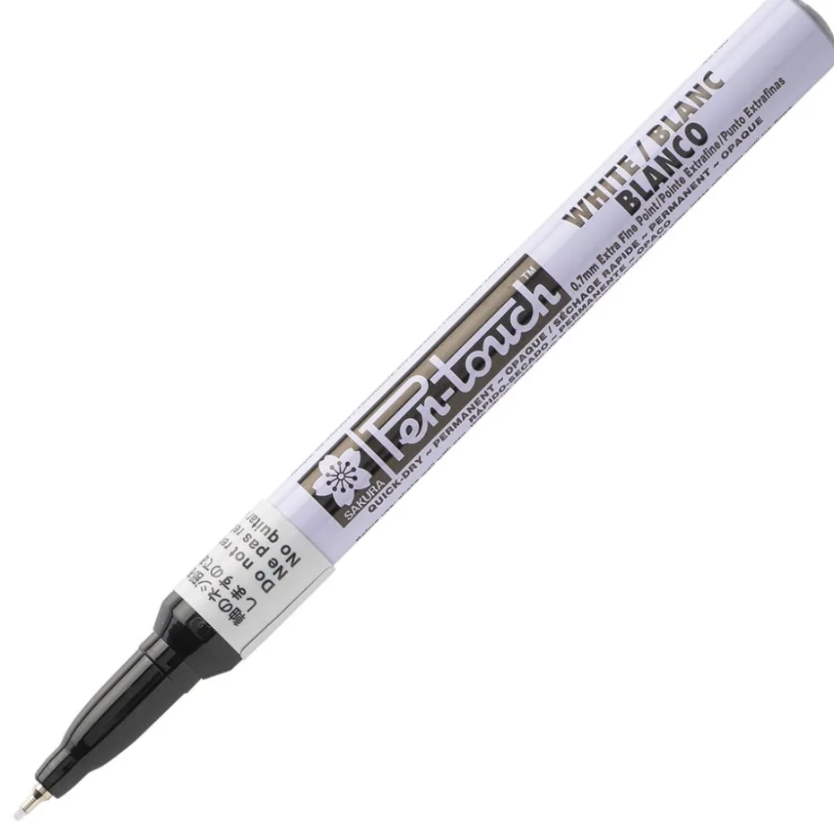 Sakura Pen-Touch – Extra Fine 0,7mm – Hvit