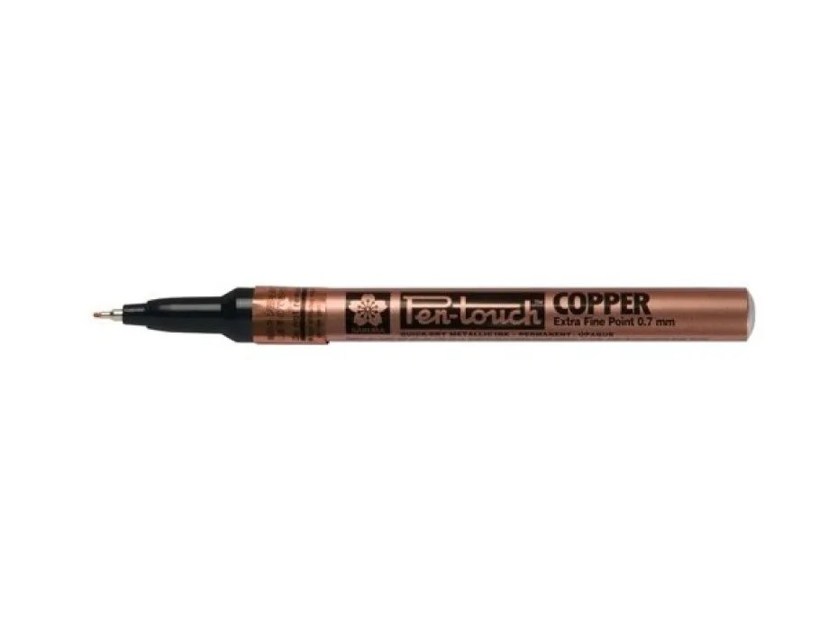 Sakura Pen-Touch – Extra Fine 0,7mm – Kobber