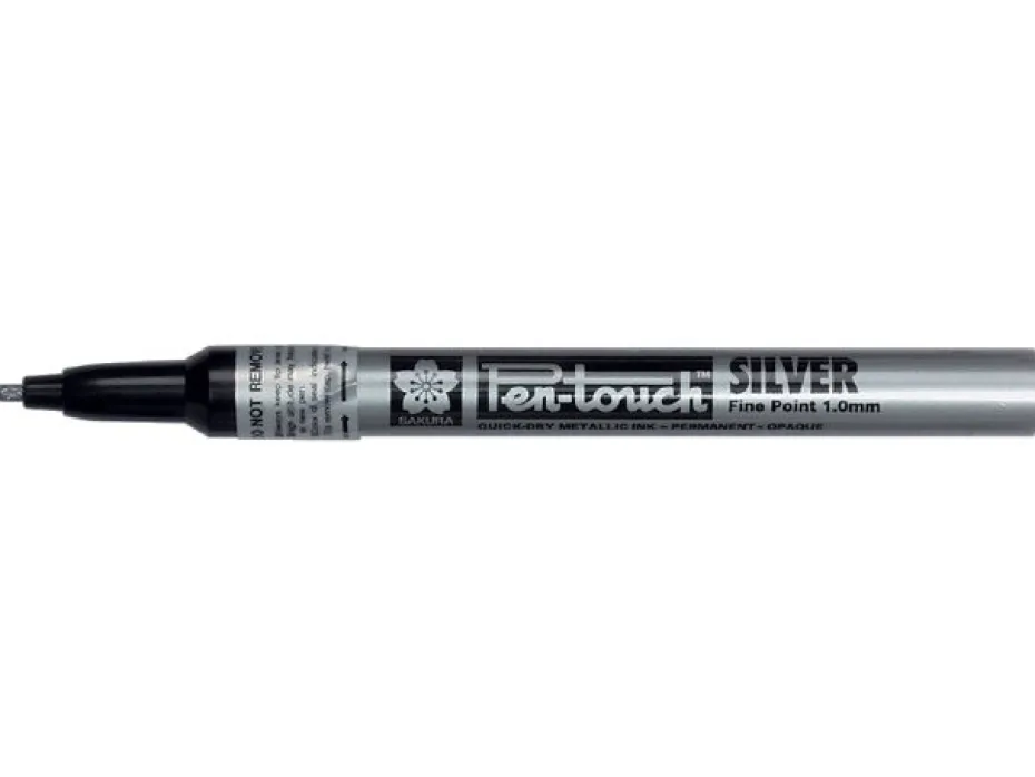 Sakura Pen-Touch – Fine 1,0mm – Sølv