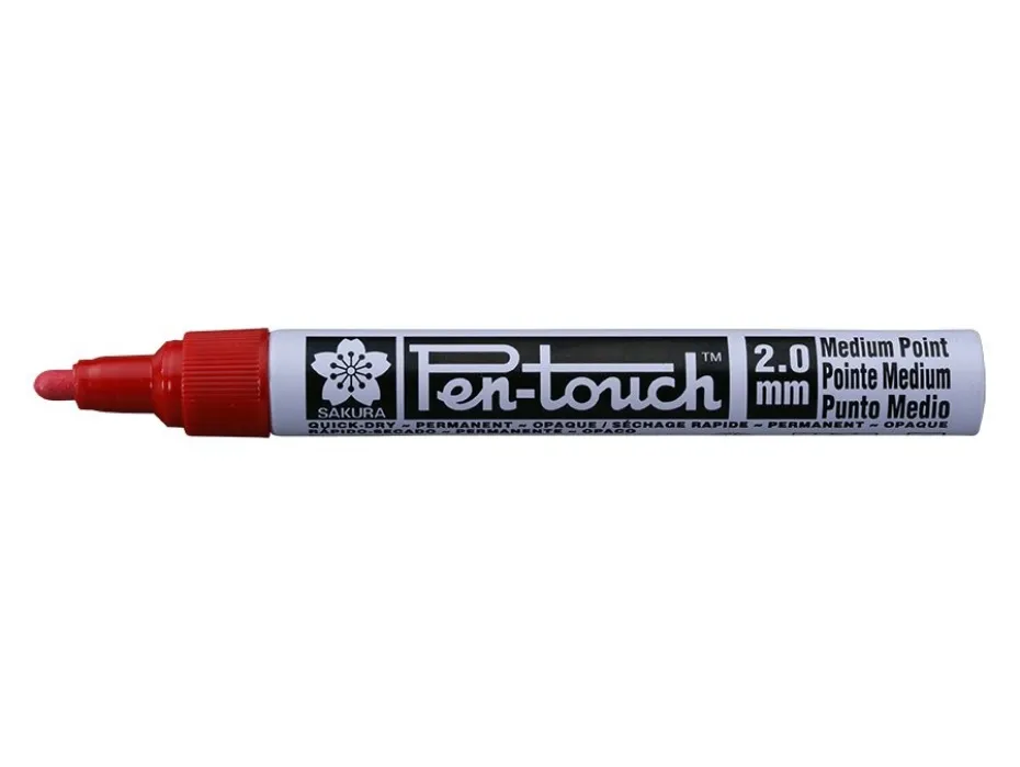 Sakura Pen-Touch – Medium 2,0mm – Rød