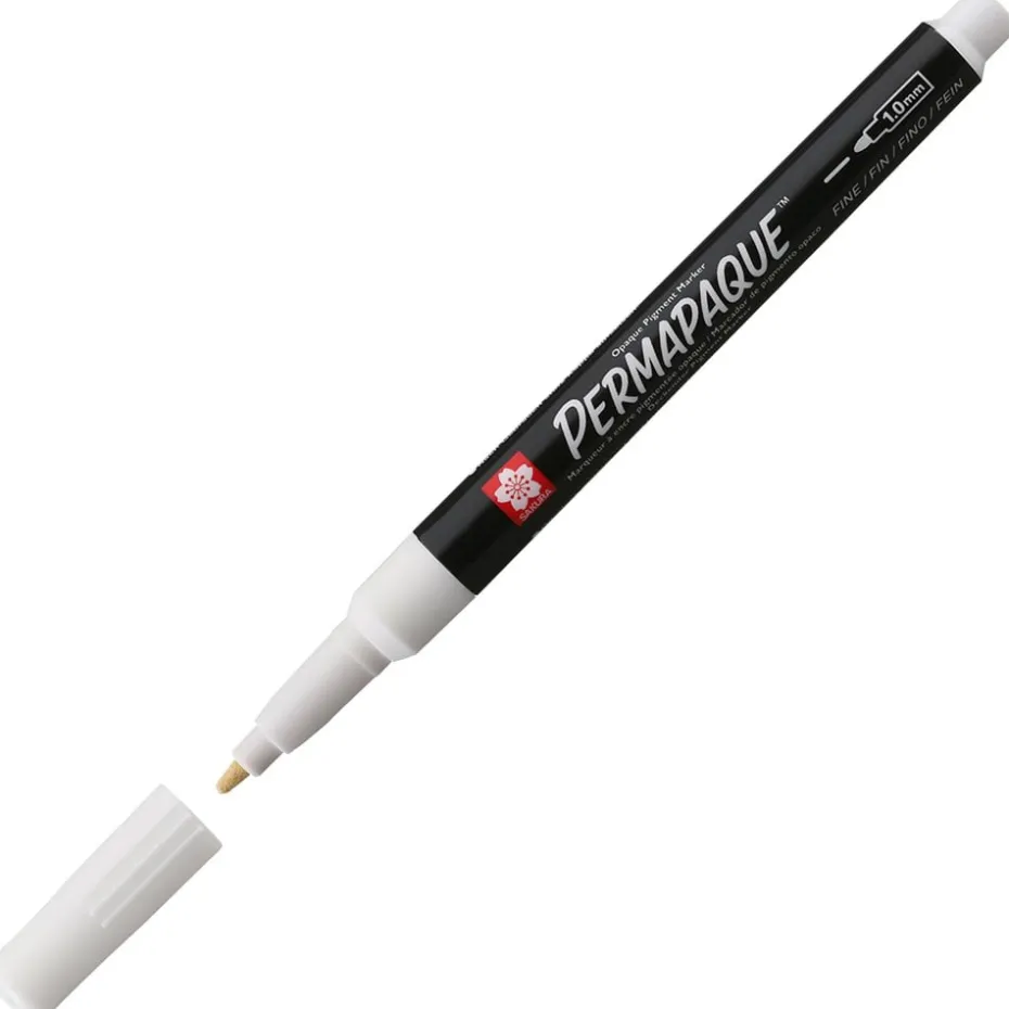 Sakura Permapaque Fine – 50 Hvit