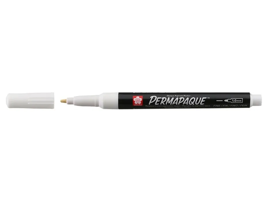 Sakura Permapaque Fine – 50 Hvit