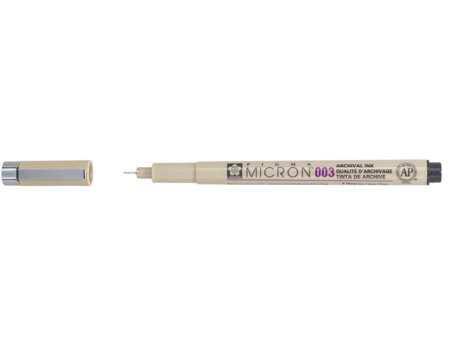 Sakura Pigma Micron Fineliner 003 – 0,15mm – 117 Sepia