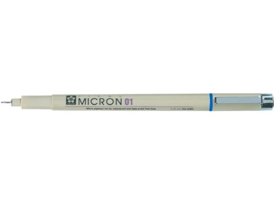 Sakura Pigma Micron 01 – 0,25mm – 36 Blå