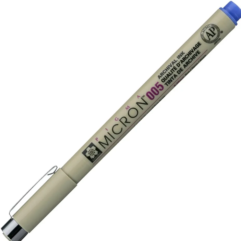 Sakura Pigma Micron 005 – 0,20mm – 36 Blå