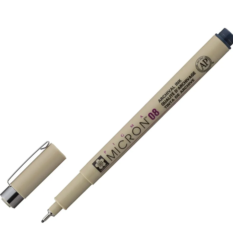 Sakura Pigma Micron 08 – 0,50mm – 243 Blue Black