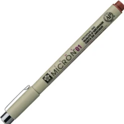 Sakura Pigma Micron 01 – 0,25mm – 12 Brun (lys brun)