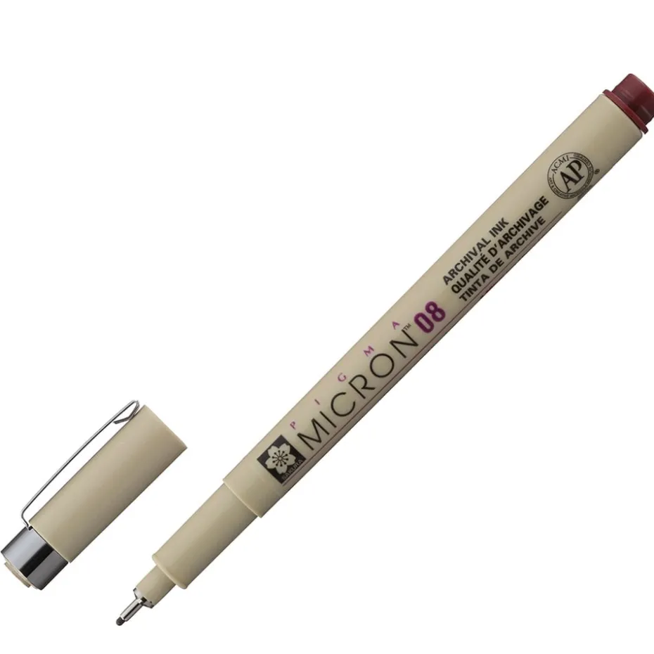 Sakura Pigma Micron 08 – 0,50mm – 22 Burgundy