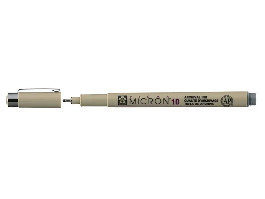 Sakura Pigma Micron 10 – 0,60mm – 44 Cool Gray