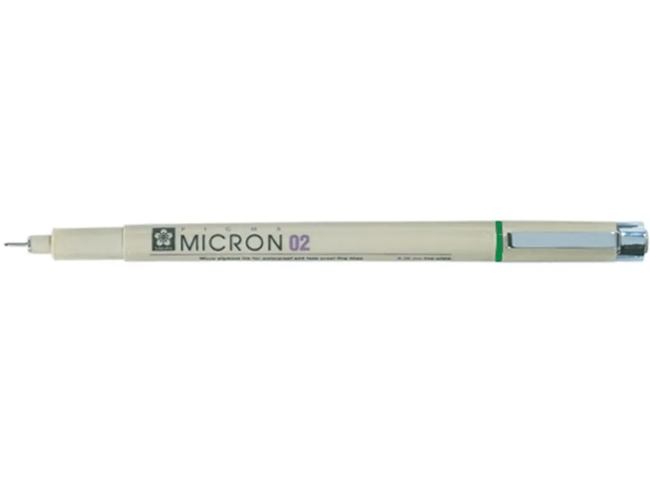 Sakura Pigma Micron 02 – 0,30mm – 29 Grønn