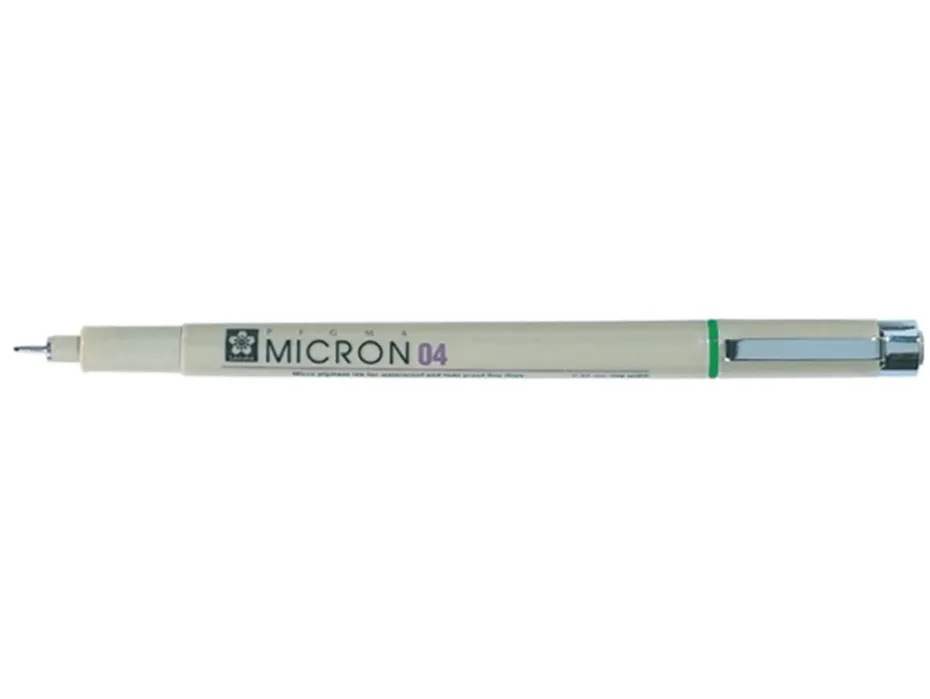 Sakura Pigma Micron 04 – 0,40mm – 29 Grønn
