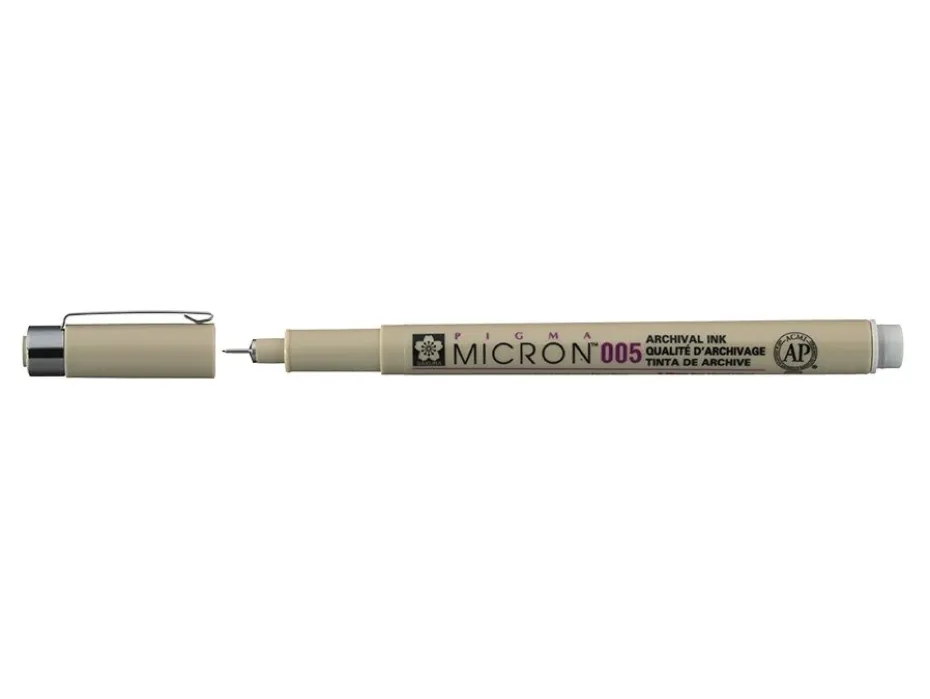 Sakura Pigma Micron 005 – 0,20mm – 42 Light Cool Gray