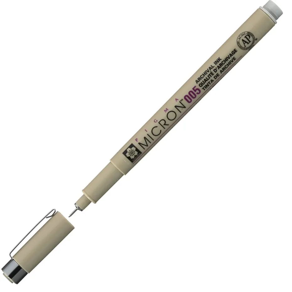 Sakura Pigma Micron 005 – 0,20mm – 42 Light Cool Gray