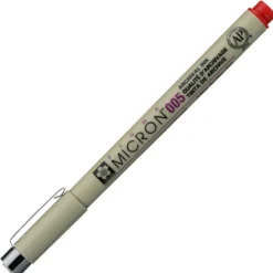 Sakura Pigma Micron 005 – 0,20mm – 19 Rød