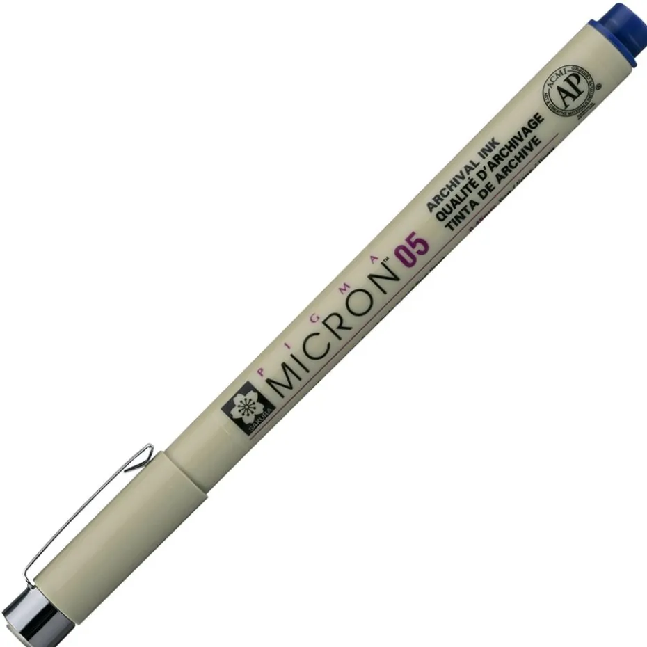 Sakura Pigma Micron 05 – 0,45mm – 138 Royal Blå