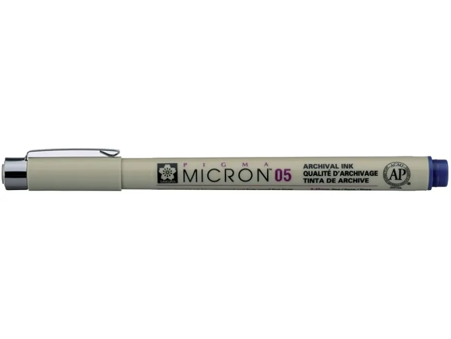 Sakura Pigma Micron 05 – 0,45mm – 138 Royal Blå