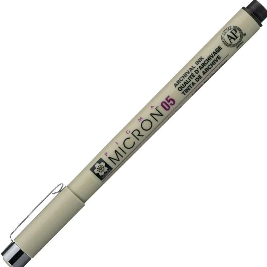 Sakura Pigma Micron 05 – 0,45mm – 117 Sepia (mørk brun)