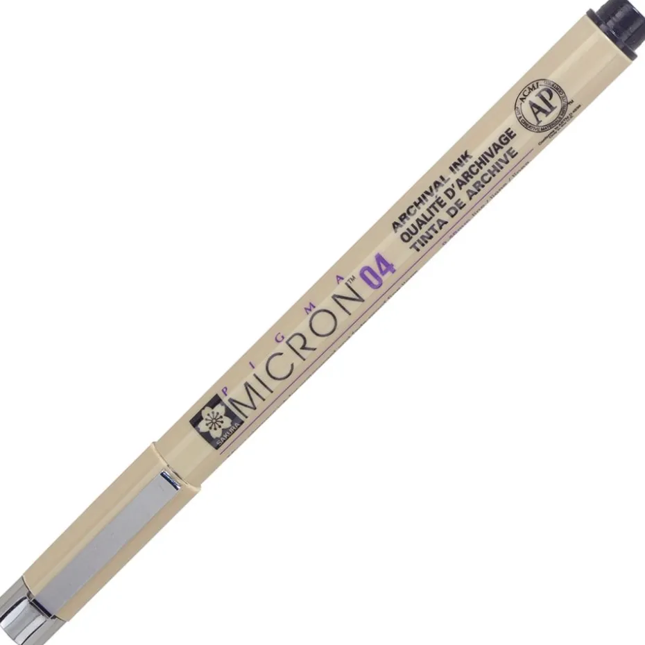 Sakura Pigma Micron 04 – 0,40mm – 49 Sort