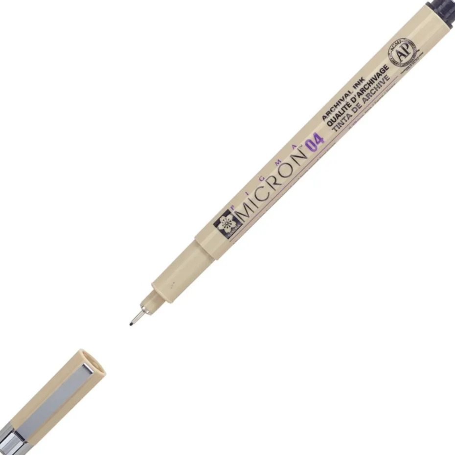 Sakura Pigma Micron 04 – 0,40mm – 49 Sort