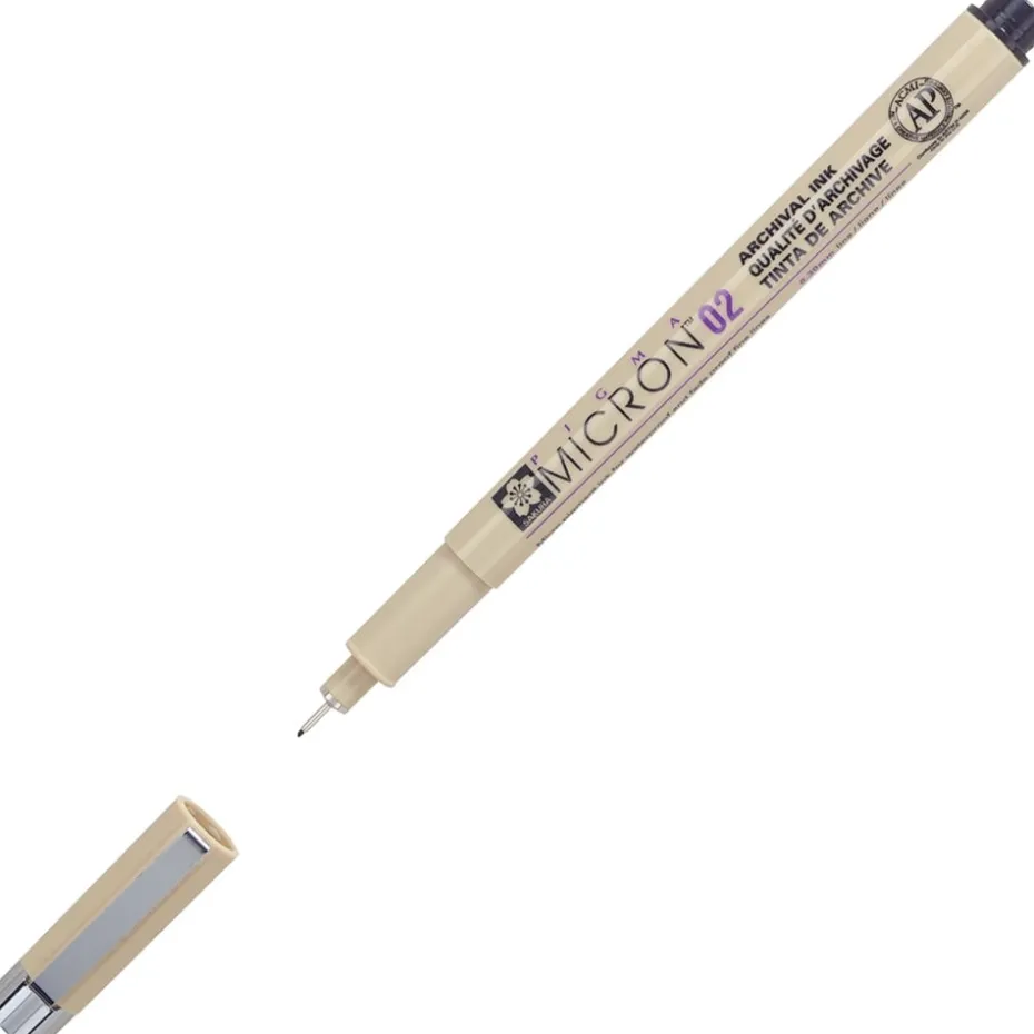 Sakura Pigma Micron 02 – 0,30mm – 49 Sort