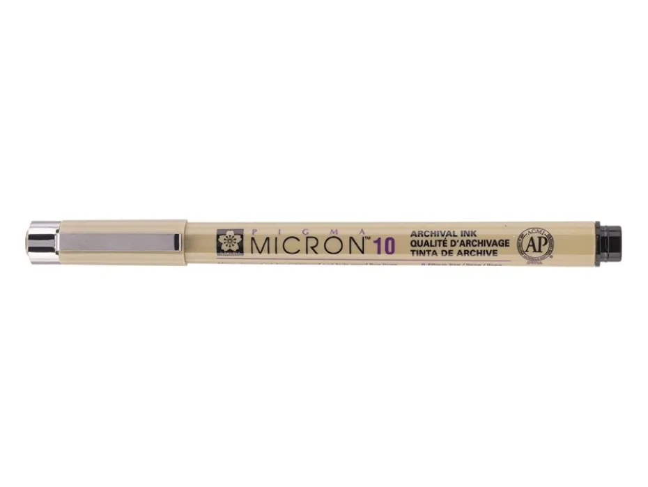 Sakura Pigma Micron 10 – 0,60mm – 49 Sort