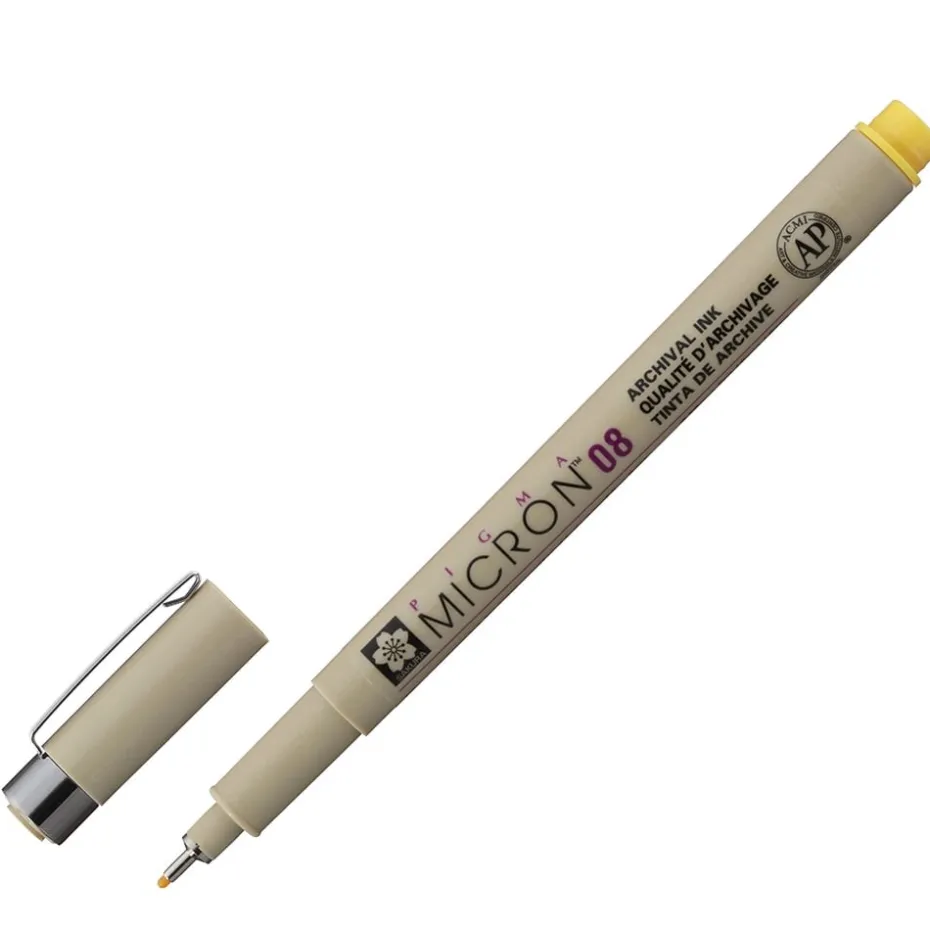 Sakura Pigma Micron 08 – 0,50mm – 3 Yellow