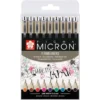 Sakura Pigma Micron Sett 05 – 9 farger